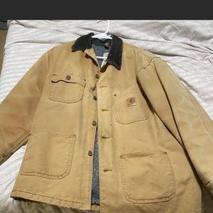Vintage Carhartt Flannel Lined Chore Coat.